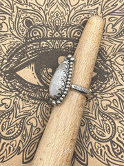 Sterling Silver Moonstone Ring