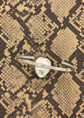 Scorpion Heart Cuff Bracelet