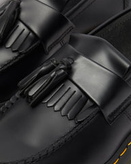 Adrian Yellow Stitch Smooth Leather Loafers