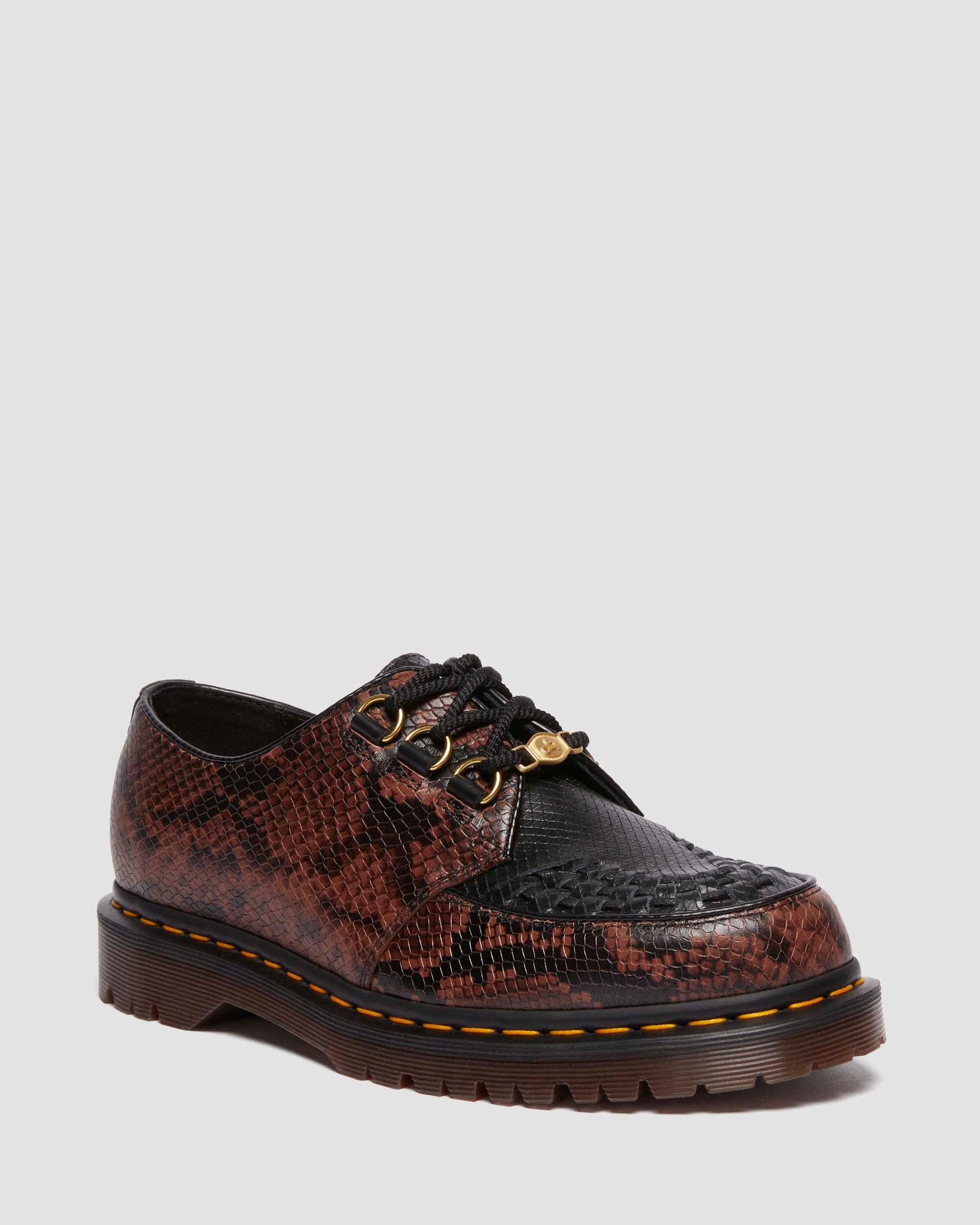 Ramsey Year of the Snake Smooth Leather Shoes
