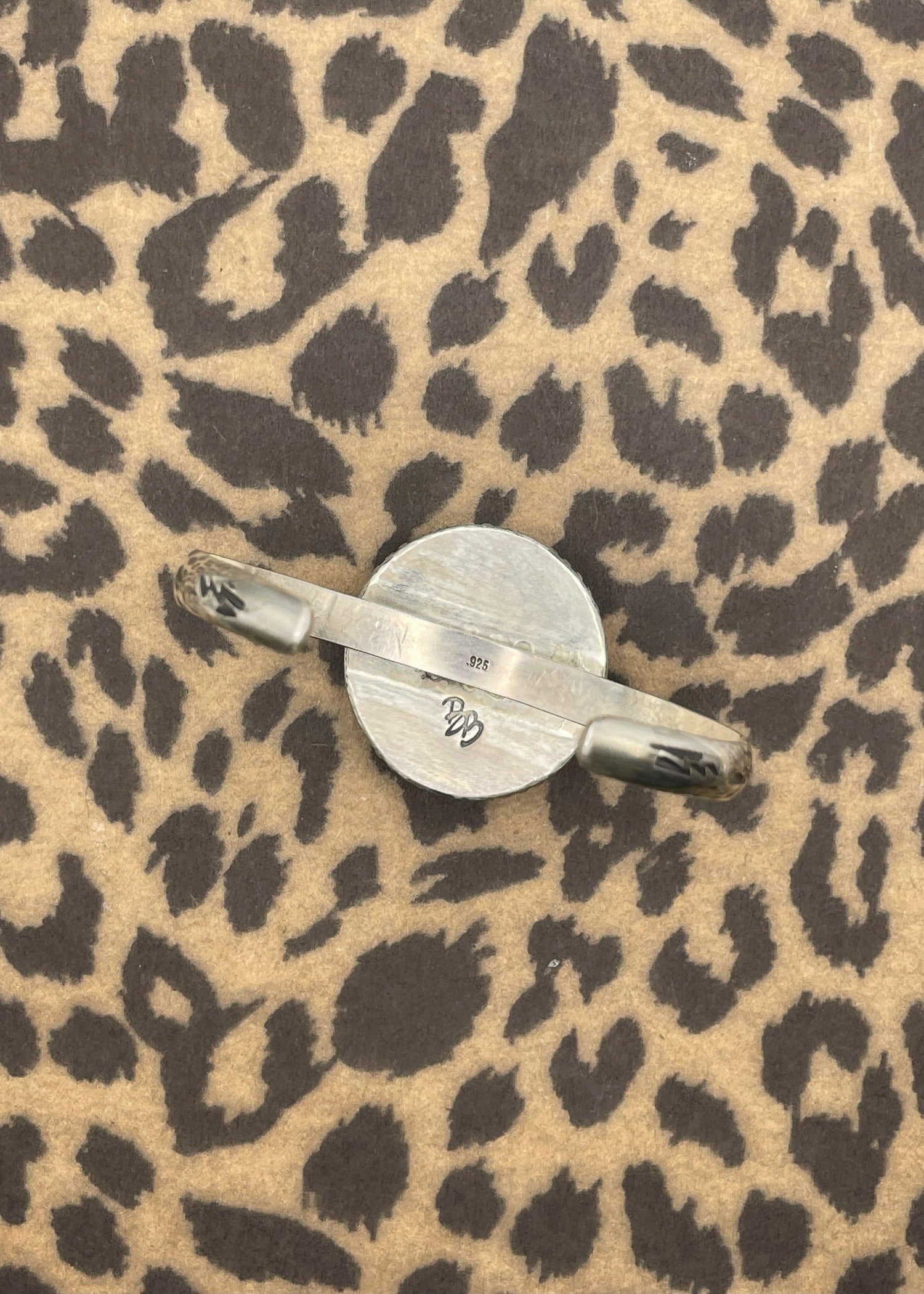 Billiard 8-Ball Black Cuff Bracelet