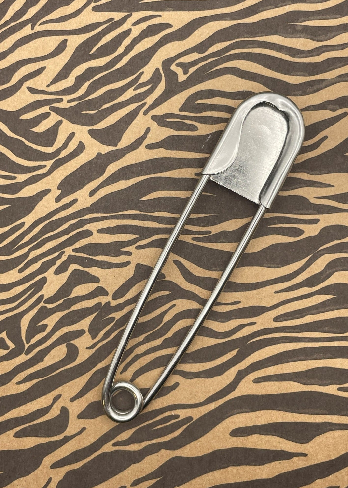 Dice Jumbo Safety Pin Keychain