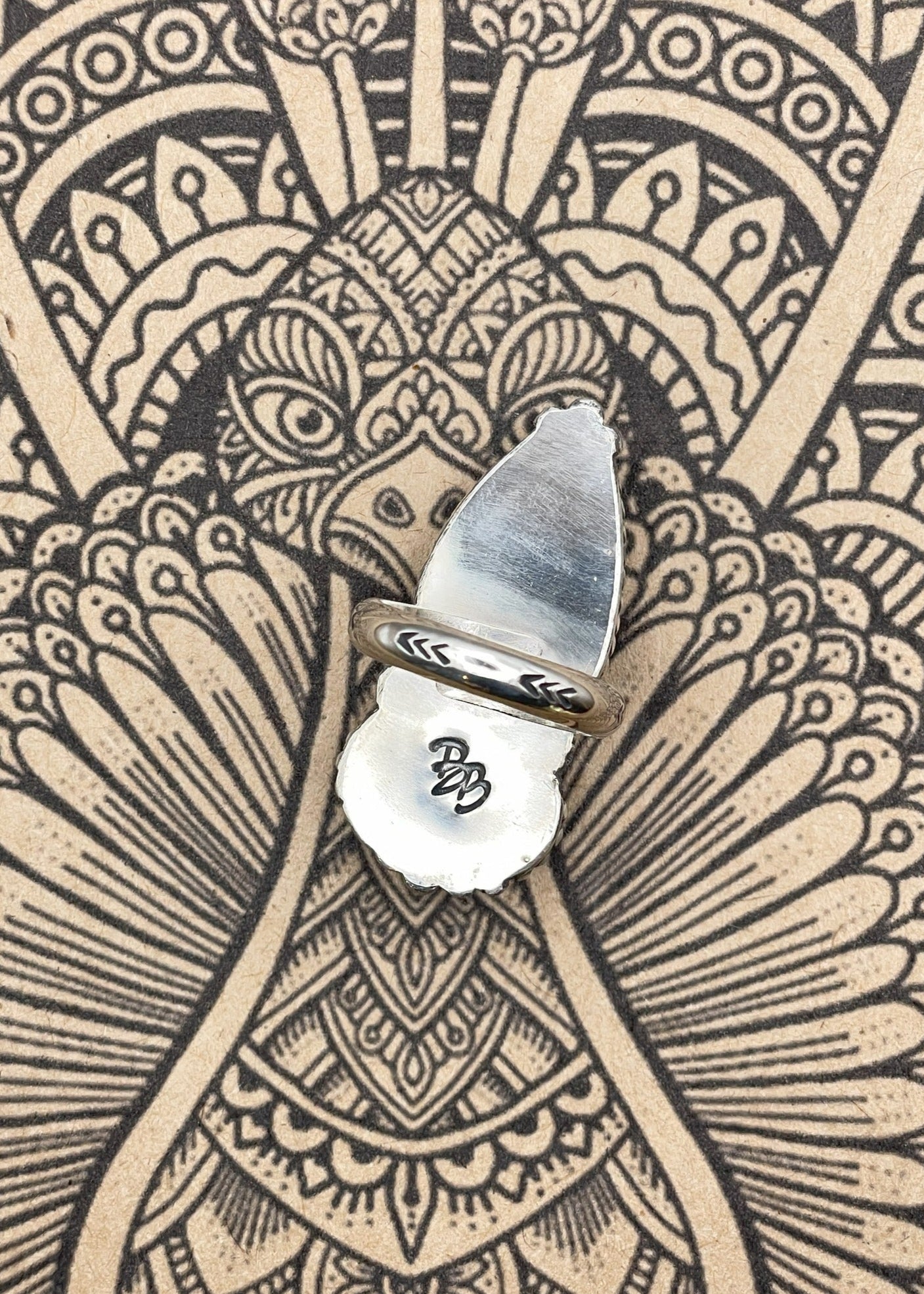 Sterling Silver Double Stone Labradorite Ring