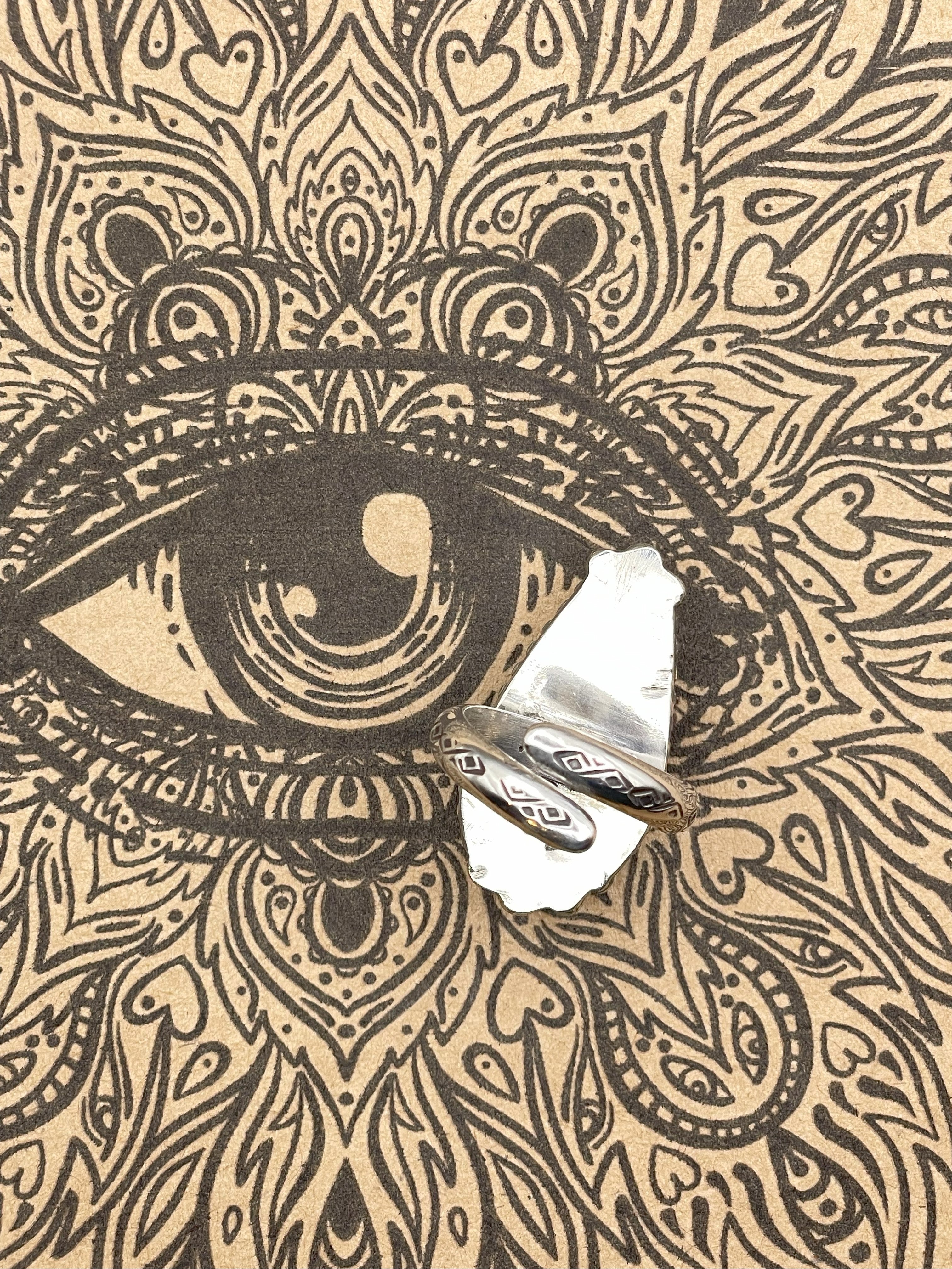 Sterling Silver Moonstone Ring