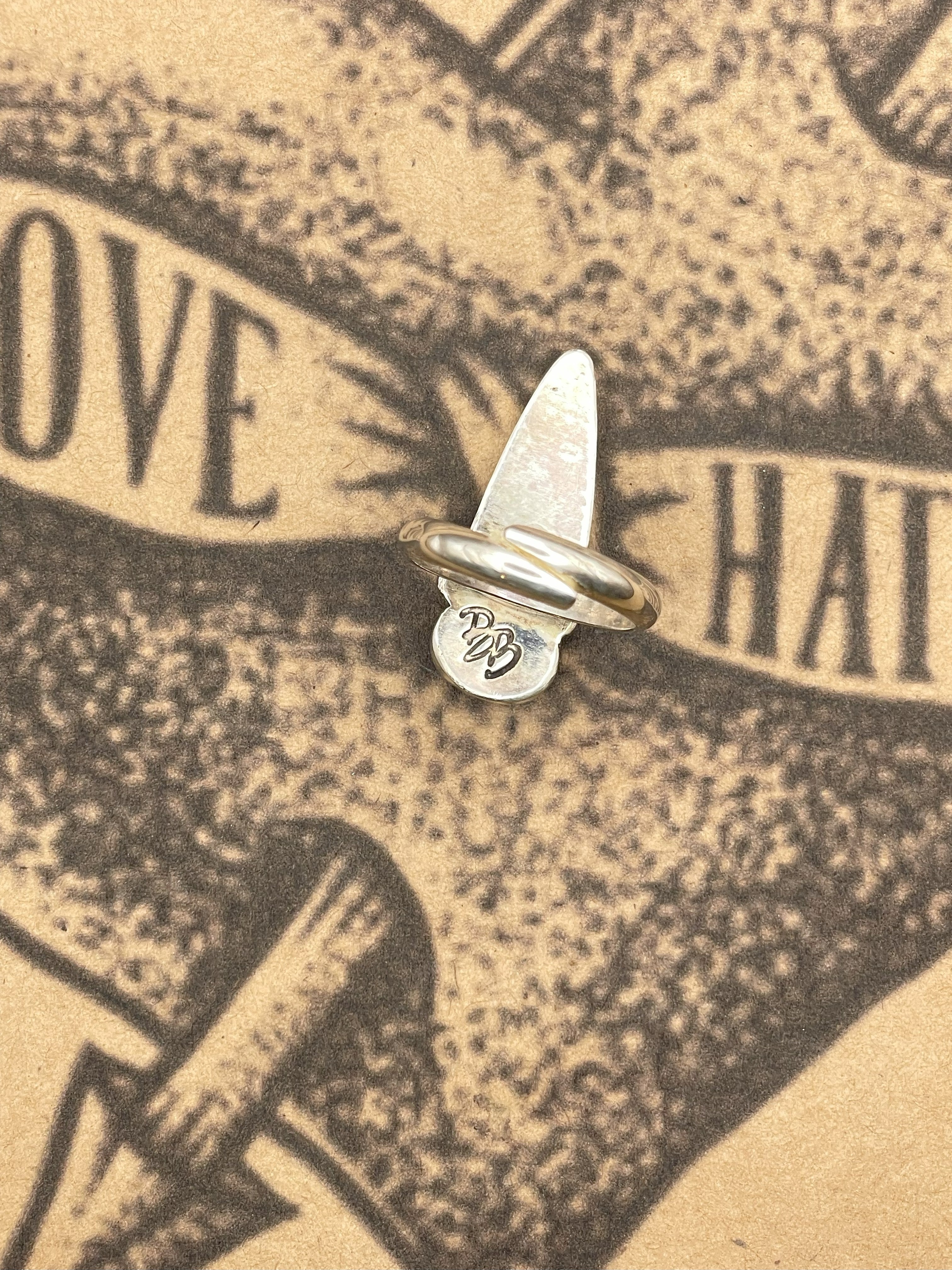 Sterling Silver Boulder Opal Ring