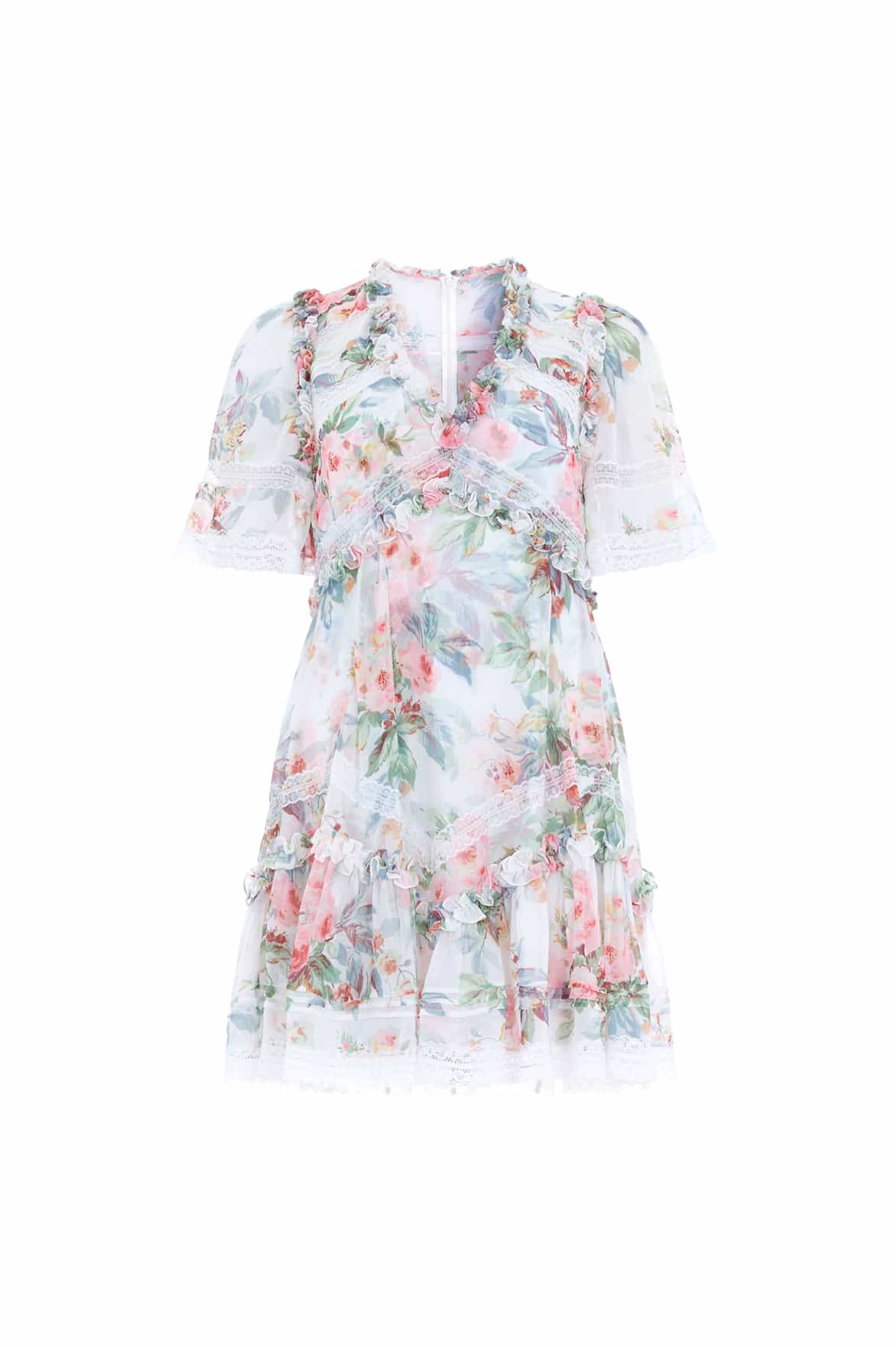 Paradise Garden Sonata Georgette Micro Mini Dress