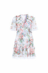 Paradise Garden Sonata Georgette Micro Mini Dress