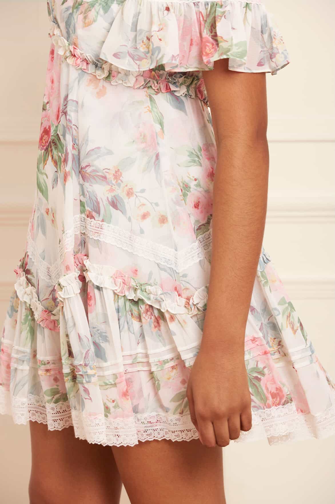 Paradise Garden Sonata Georgette Micro Mini Dress