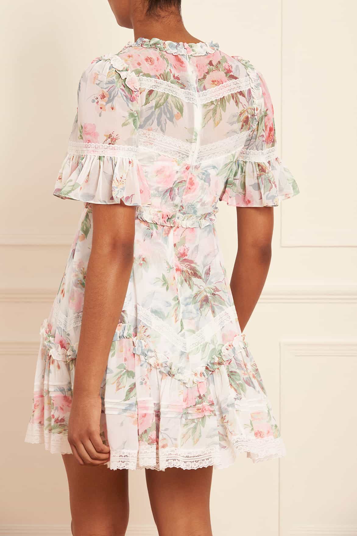 Paradise Garden Sonata Georgette Micro Mini Dress