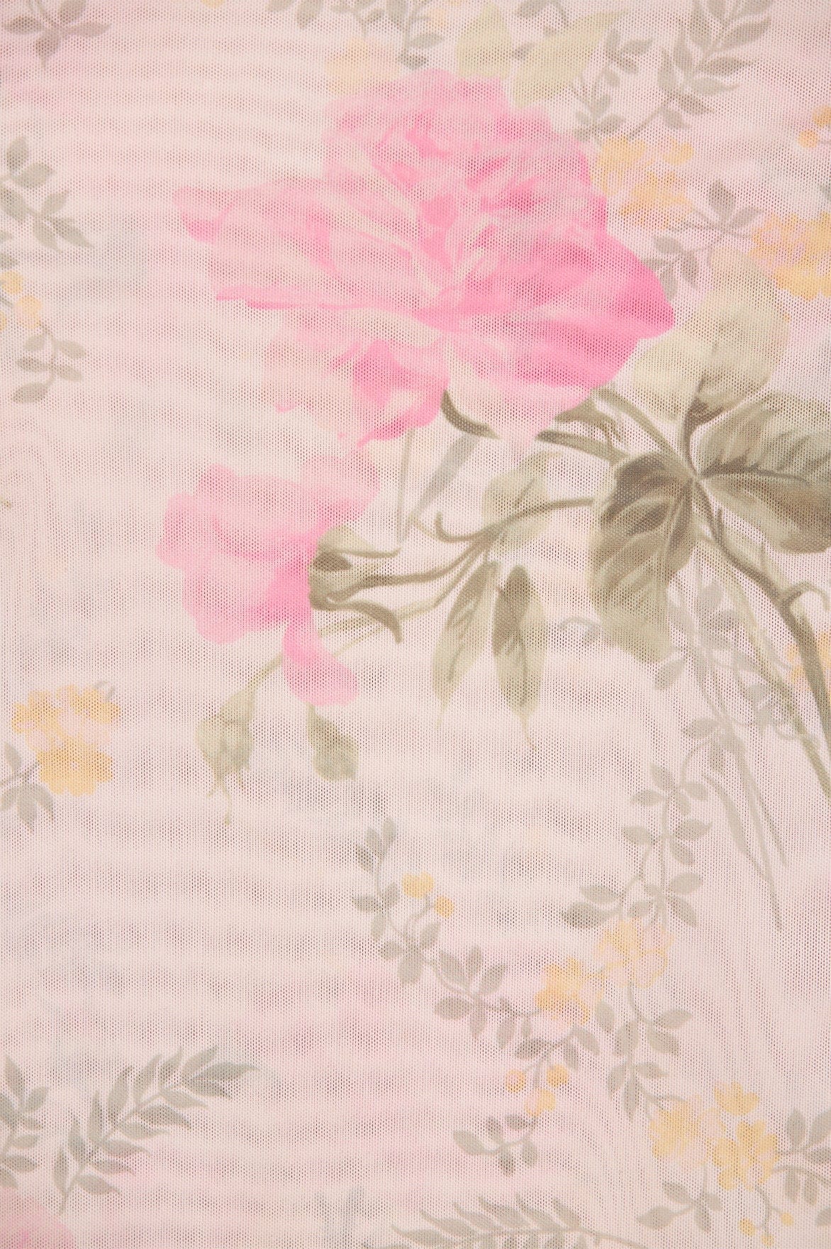 Rose Draped One-Shoulder Ankle Gown