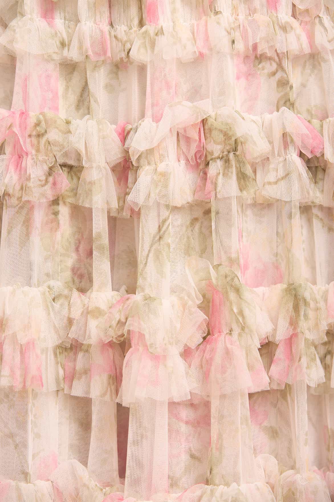 Rose Lisette Off-Shoulder Gown