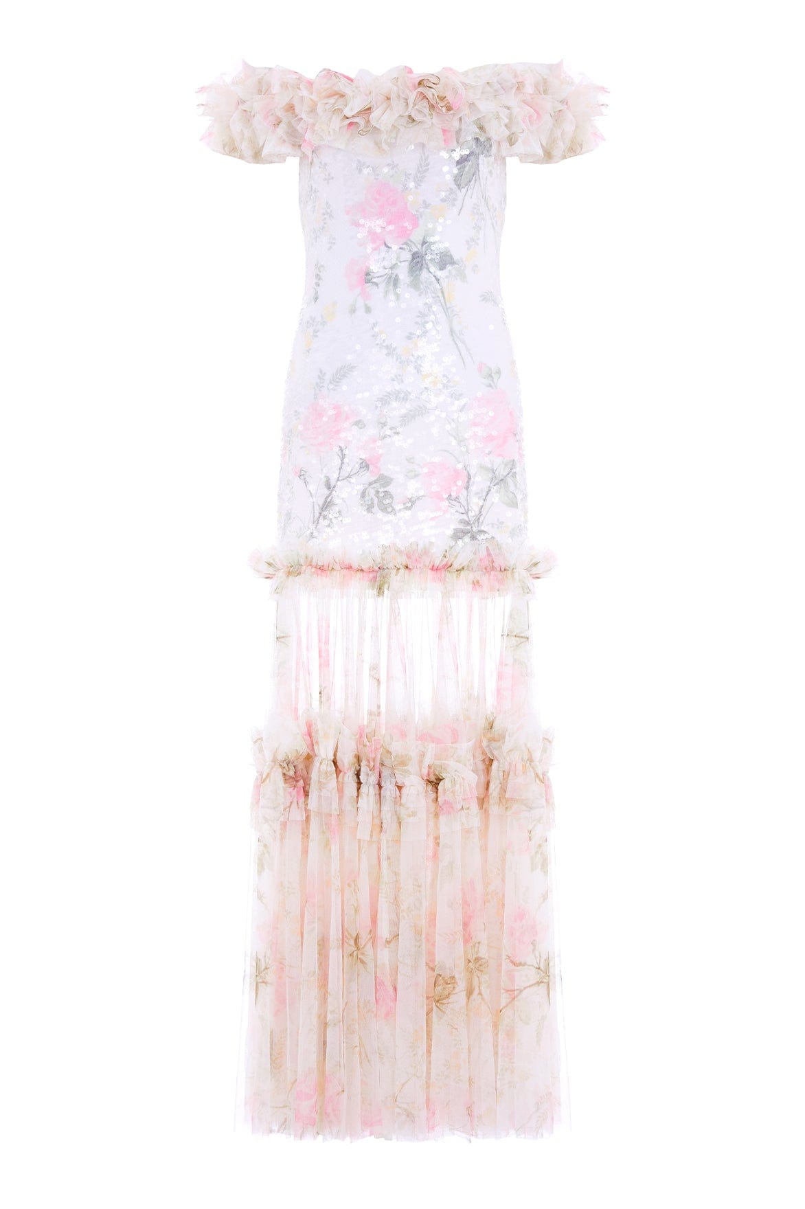 Rose Tallulah Off-Shoulder Gown