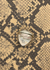 Sterling Silver Scorpion Heart Ring