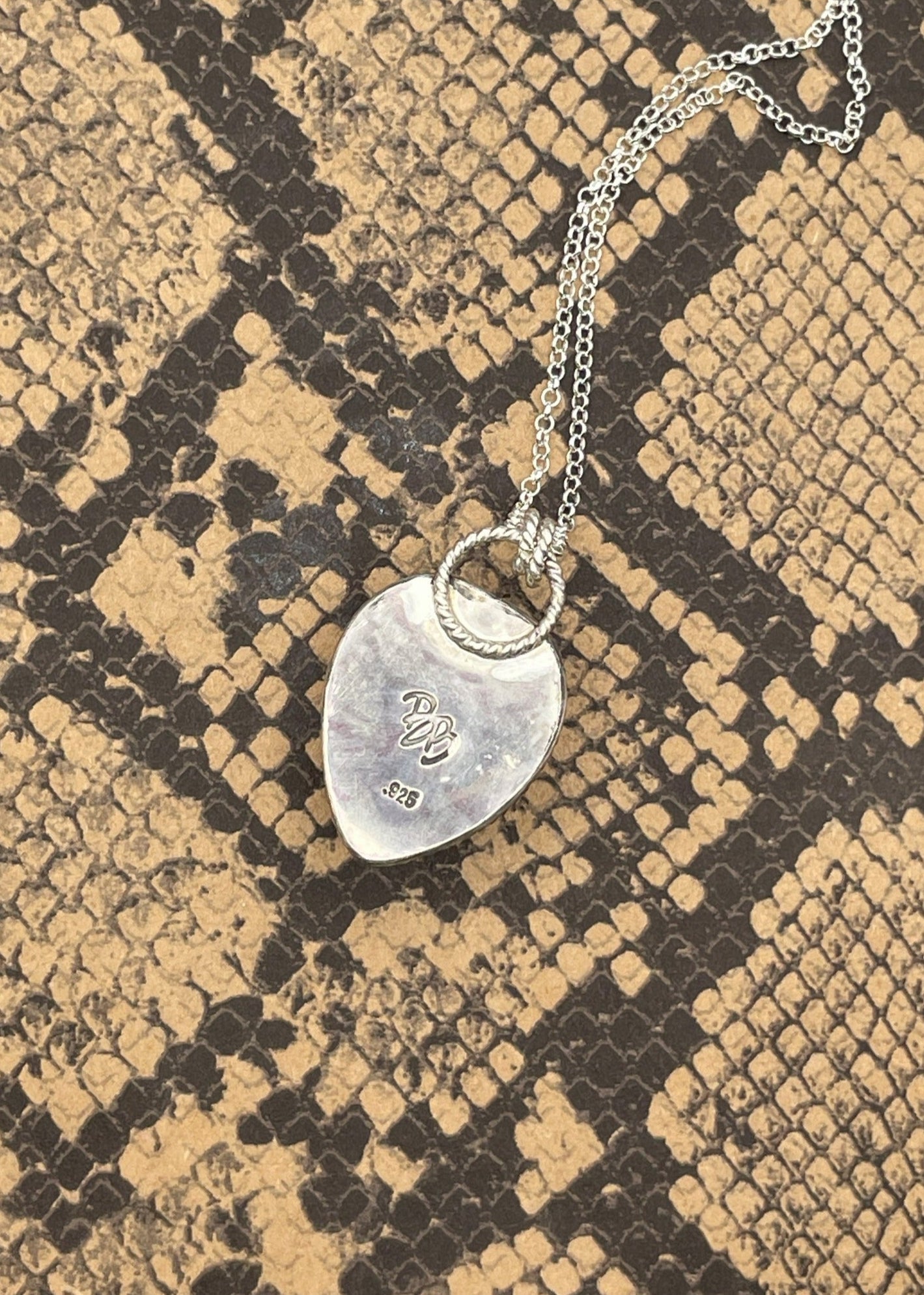 Scorpion Heart Pendant Necklace