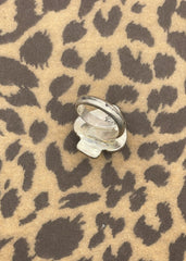 Ace of Spades Black Onyx Ring