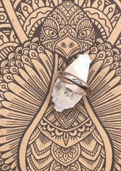 Sterling Silver Turquoise Flower Ring